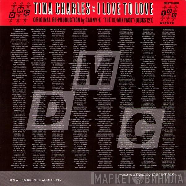  Tina Charles  - I Love To Love (Original Re>Production By Sanny>X) (The Re>Mix Pack)