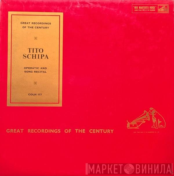 Tito Schipa - Operatic And Song Recital