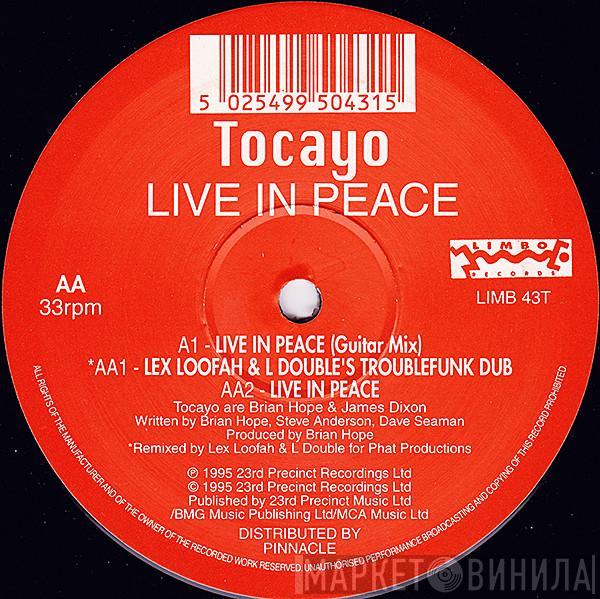 Tocayo - Live In Peace