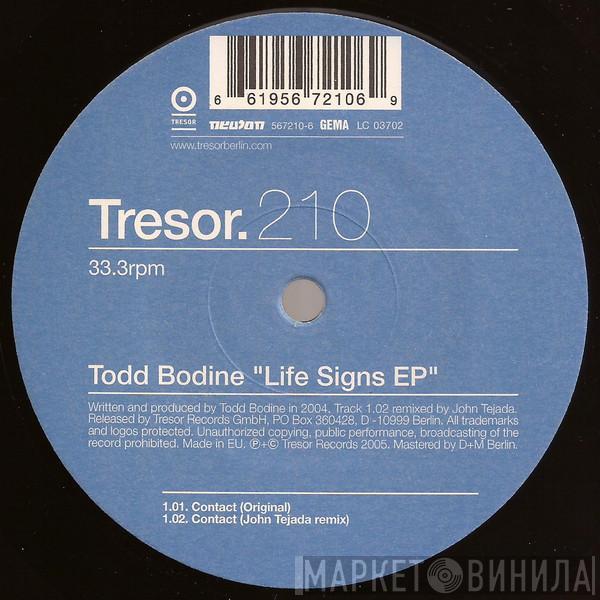 Todd Bodine - Life Signs EP