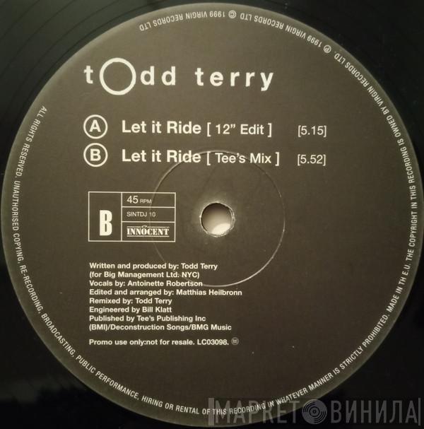 Todd Terry - Let It Ride