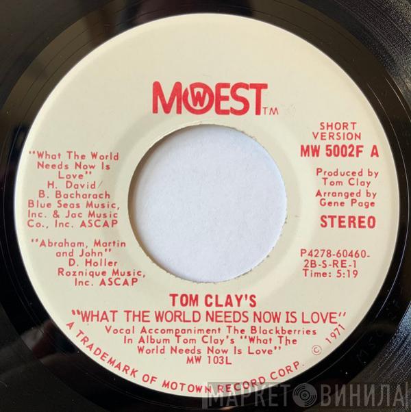  Tom Clay  - What The World Needs Now Is Love
