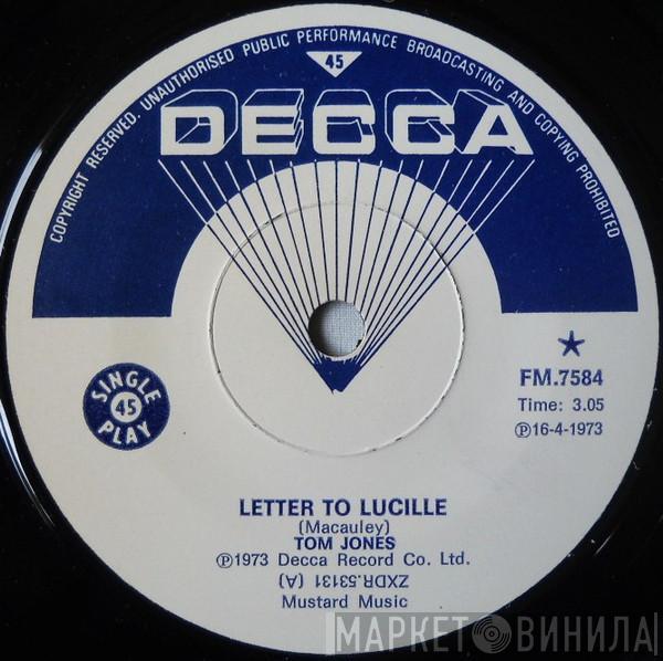  Tom Jones  - Letter To Lucille