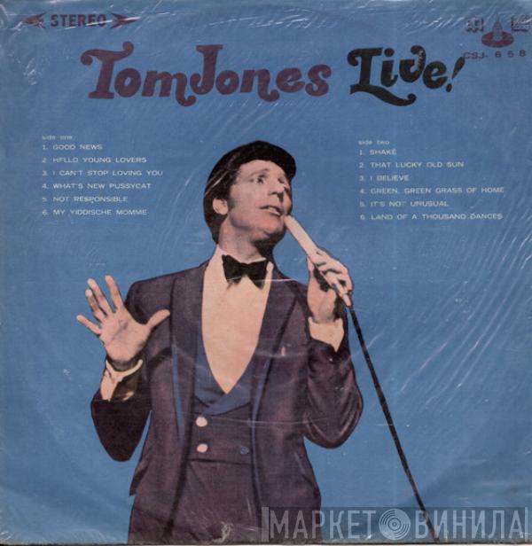  Tom Jones  - Tom Jones Live! At The Talk Of The Town