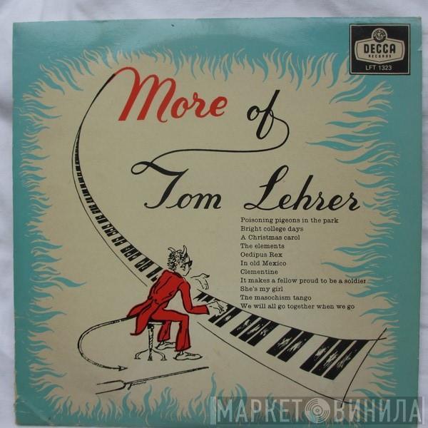 Tom Lehrer - More Of Tom Lehrer