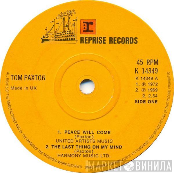 Tom Paxton - Peace Will Come