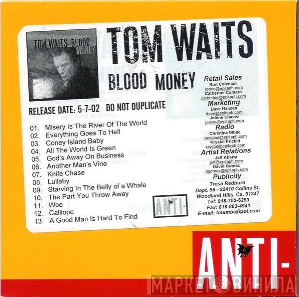  Tom Waits  - Blood Money