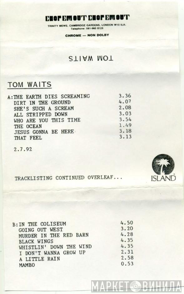  Tom Waits  - Bone Machine