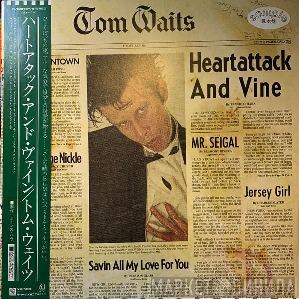  Tom Waits  - Heartattack And Vine