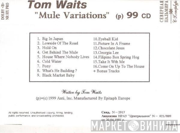  Tom Waits  - Mule Variations