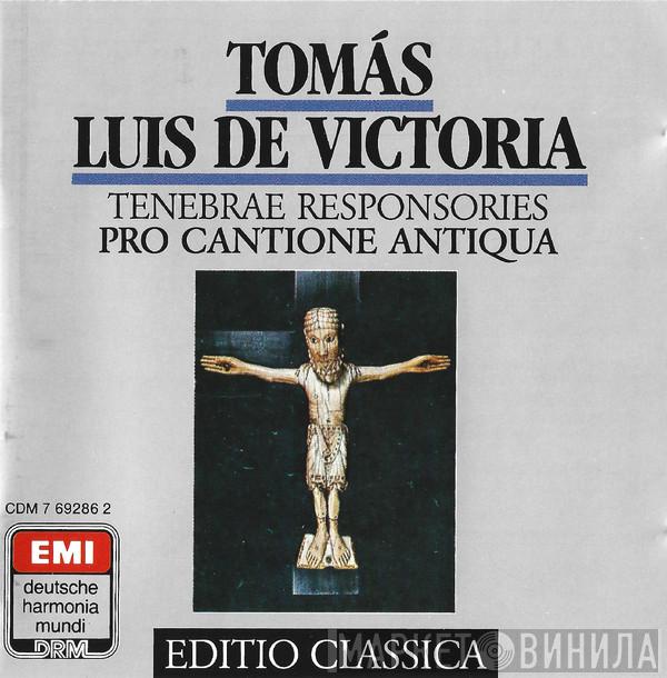 , Tomás Luis De Victoria , Pro Cantione Antiqua  Bruno Turner  - Tenebrae Responsories