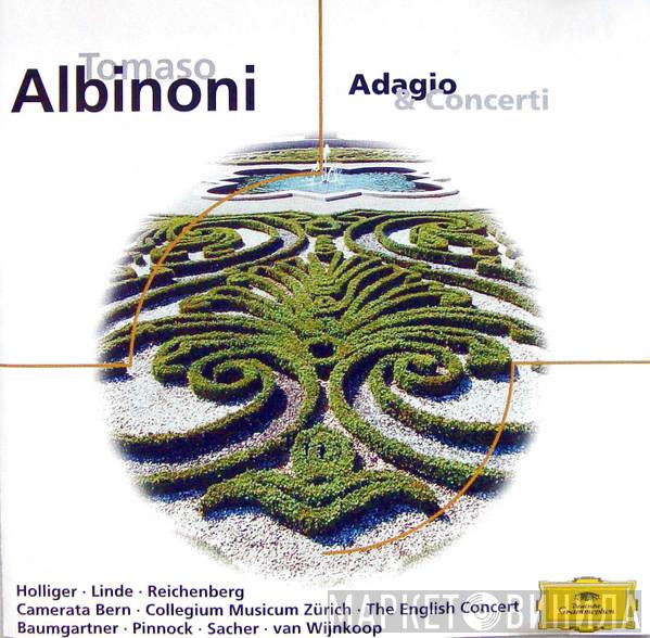 - Tomaso Albinoni • Heinz Holliger • Hans-Martin Linde • David Reichenberg • Camerata Bern • Collegium Musicum Zürich • The English Concert • Rudolf Baumgartner • Trevor Pinnock • Paul Sacher  Alexander van Wijnkoop  - Adagio & Concerti