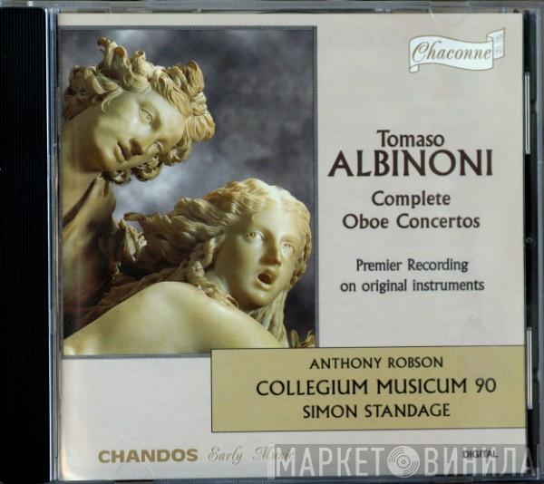 Tomaso Albinoni, Simon Standage, Collegium Musicum 90, Anthony Robson - Complete Oboe Concertos