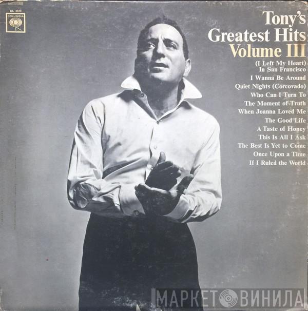  Tony Bennett  - Tony's Greatest Hits, Volume III