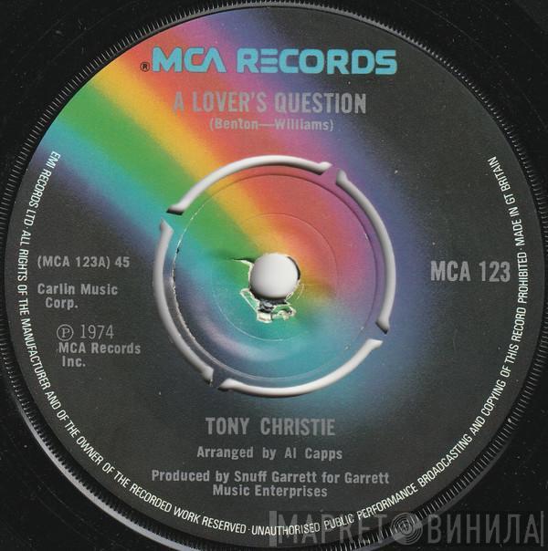 Tony Christie - A Lover's Question