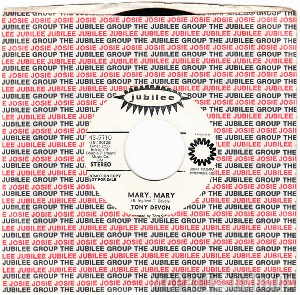 Tony Devon - Mary, Mary