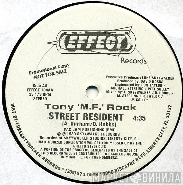 Tony Rock - Street Resident