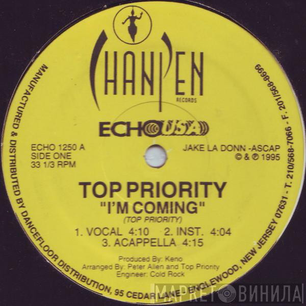 Top Priority  - I'm Coming