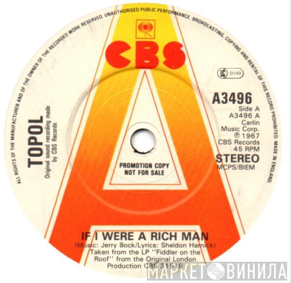 Topol, Jonathan Lynn - If I Were A Rich Man/Miracle Of Miracles