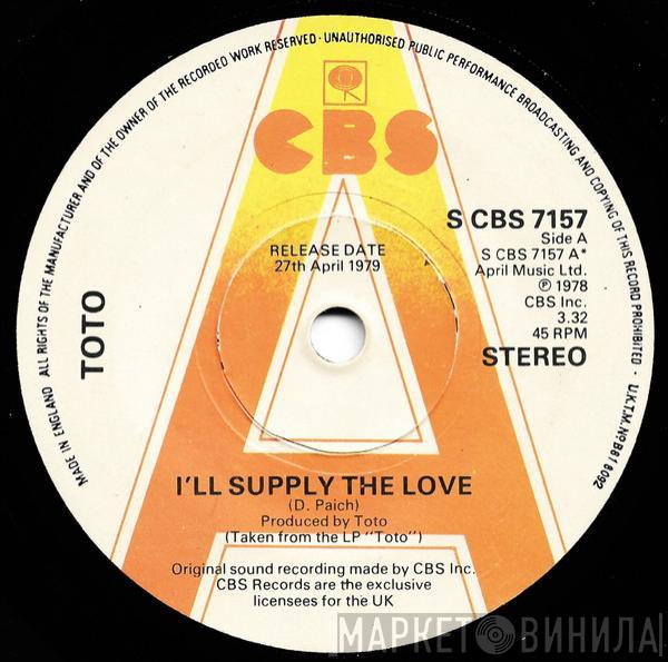 Toto - I'll Supply The Love