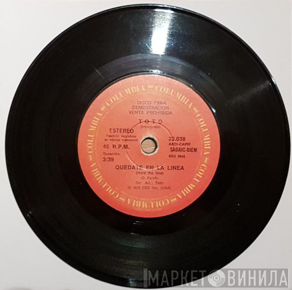  Toto  - Quedate En La Linea = Hold The Line (Promo)