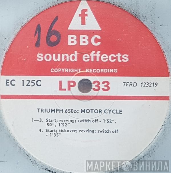  - Triumph 650cc Motor Cycle