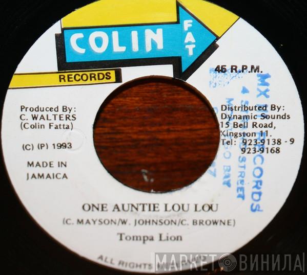 Tumpa Lion - One Auntie Lou Lou