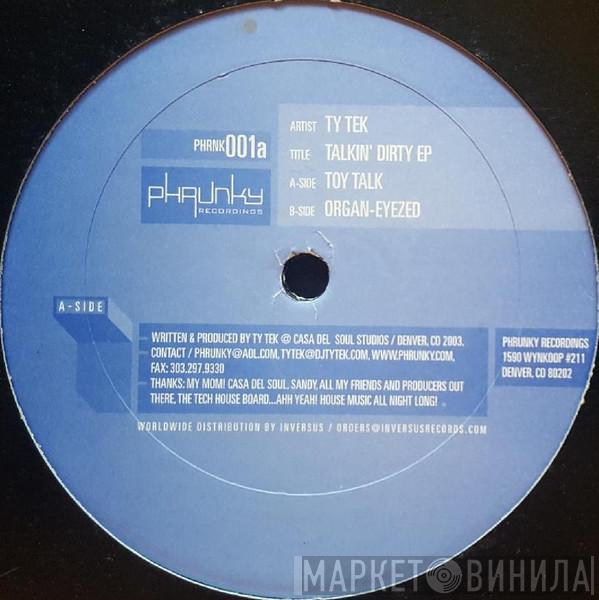  Ty Tek  - Talkin' Dirty EP