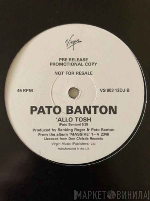 Tyrone Taylor, Pato Banton - Cottage In Negril / 'Allo Tosh