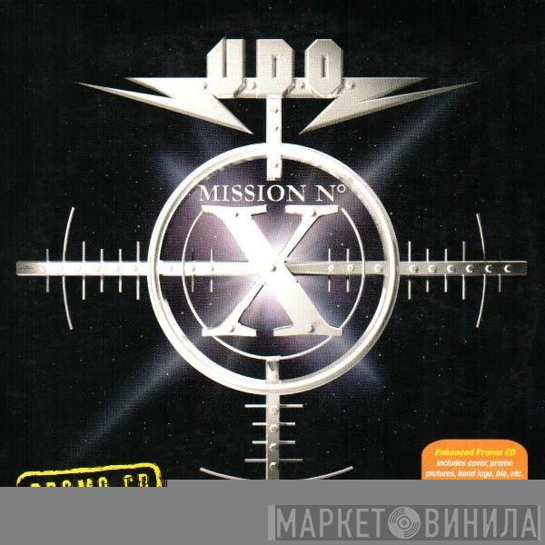  U.D.O.   - Mission No. X