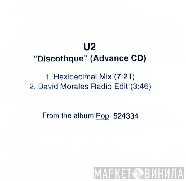  U2  - Discothèque (Advance CD)