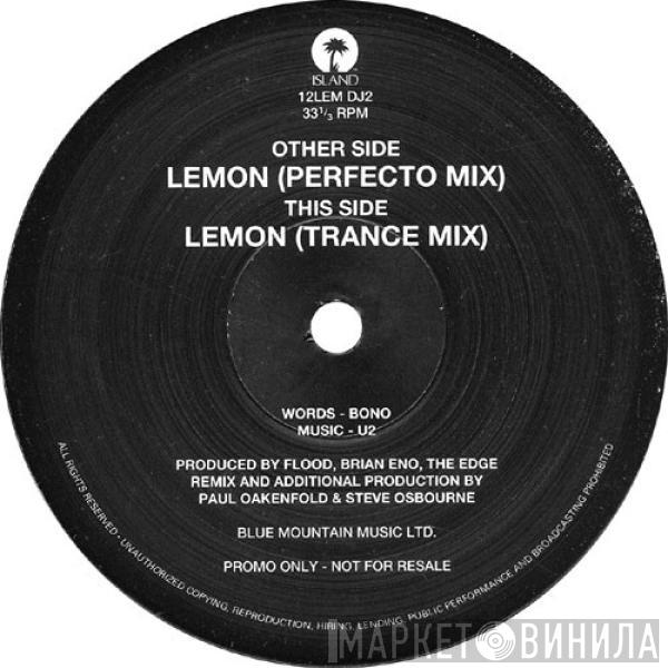  U2  - Lemon