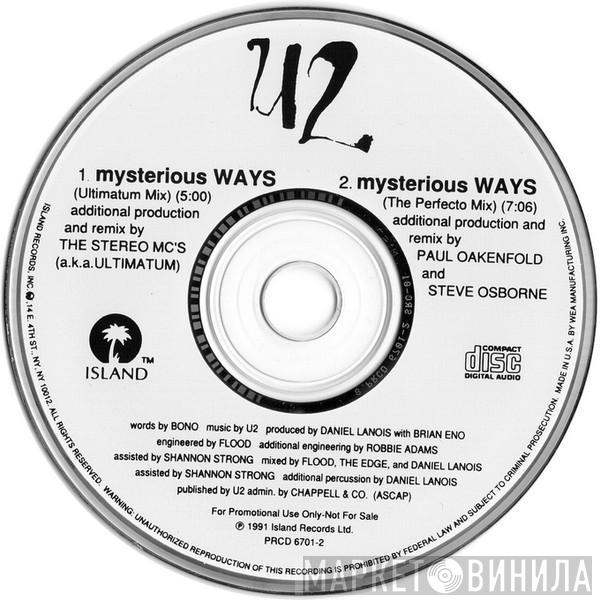  U2  - Mysterious Ways