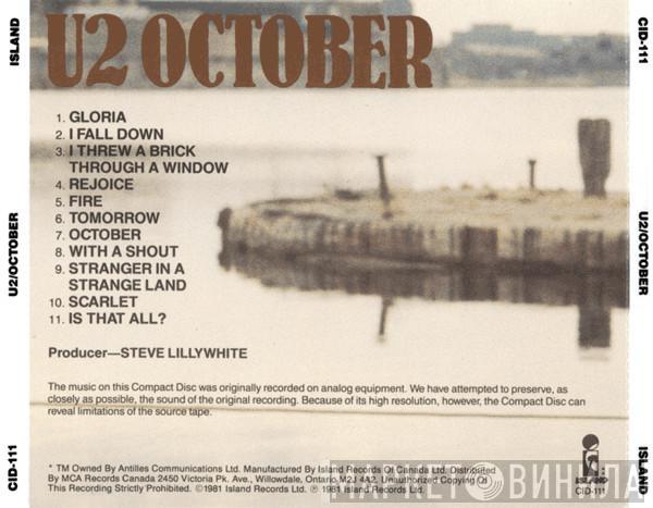  U2  - October