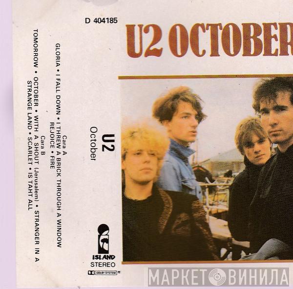  U2  - October