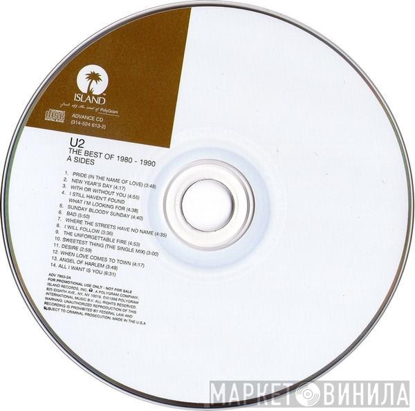  U2  - The Best Of 1980-1990 & B-Sides