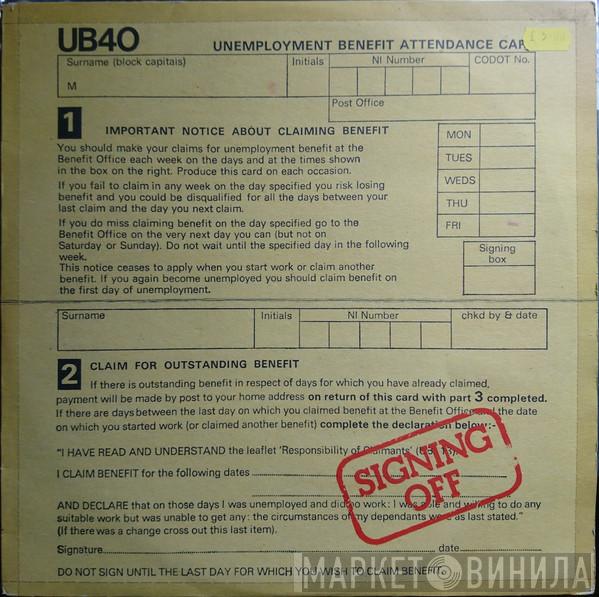 UB40 - Signing Off
