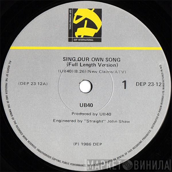  UB40  - Sing Our Own Song