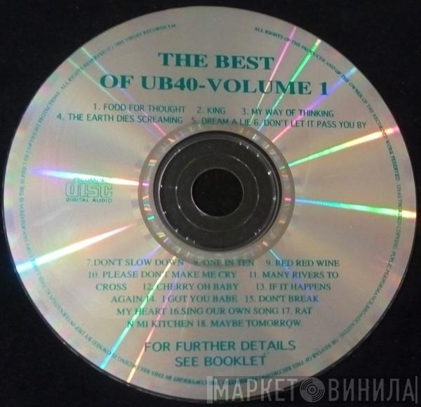  UB40  - The Best Of UB40 - Volume One