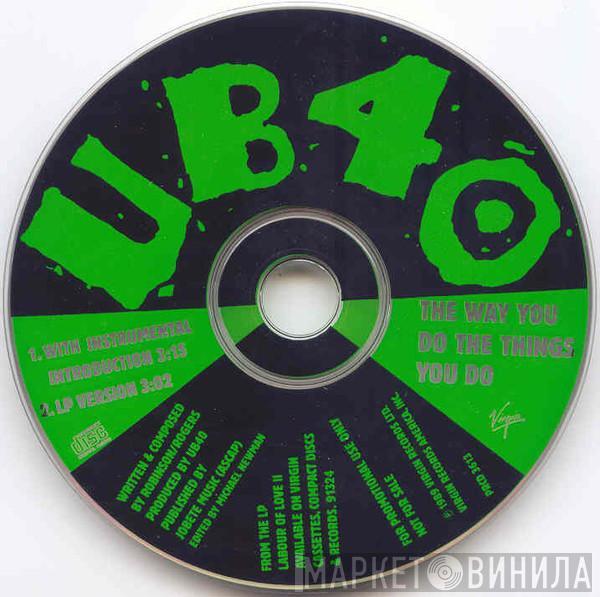  UB40  - The Way You Do The Things You Do