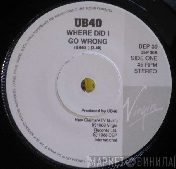  UB40  - Where Did I Go Wrong