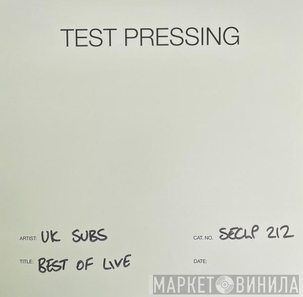  UK Subs  - Best Of Live