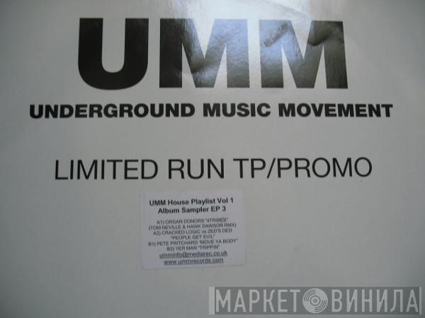  - UMM House Playlist Vol 1 Album Sampler EP 3