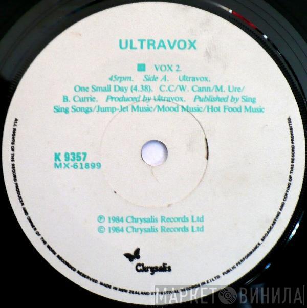  Ultravox  - One Small Day