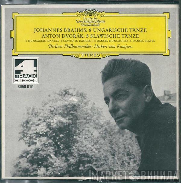 Und Herbert von Karajan - Berliner Philharmoniker / Johannes Brahms  Antonín Dvořák  - Tänze Von Brahms Und Dvořák