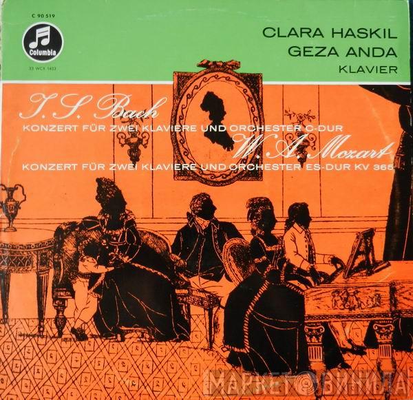 Und Johann Sebastian Bach / Wolfgang Amadeus Mozart / Clara Haskil  Géza Anda  - Konzerte Für  Zwei Klaviere Und Orchester
