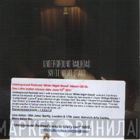 Underground Railroad - White Night Stand