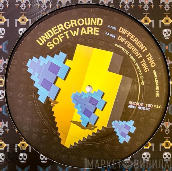 Underground Software - Different Ting (Unreleased Mix) / (Immortal Minds Ghetto Remix)