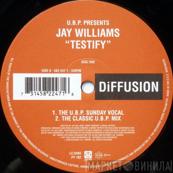 Urban Blues Project, Jay Williams - Testify