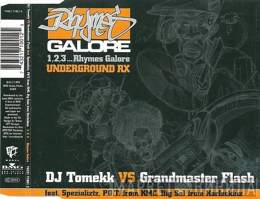 VS DJ Tomekk Feat. Grandmaster Flash , Spezializtz & P.O.T.   Big Sal  - 1, 2, 3,... Rhymes Galore (Remix)
